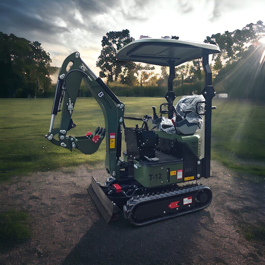 BERDA Land- und Baumaschinen - T12 Minibagger