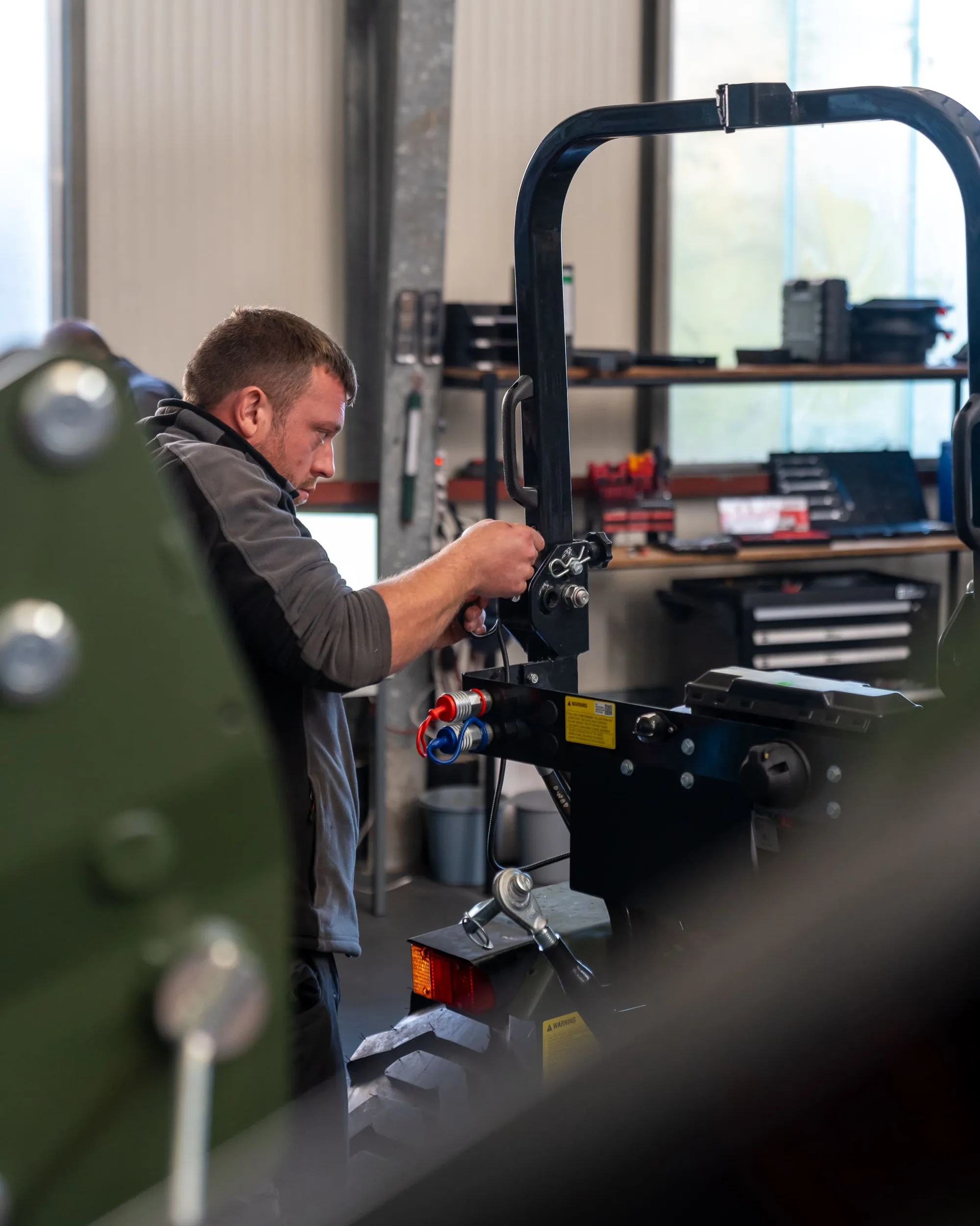 BERDA Alltag - Werkstatt, Showroom und Team