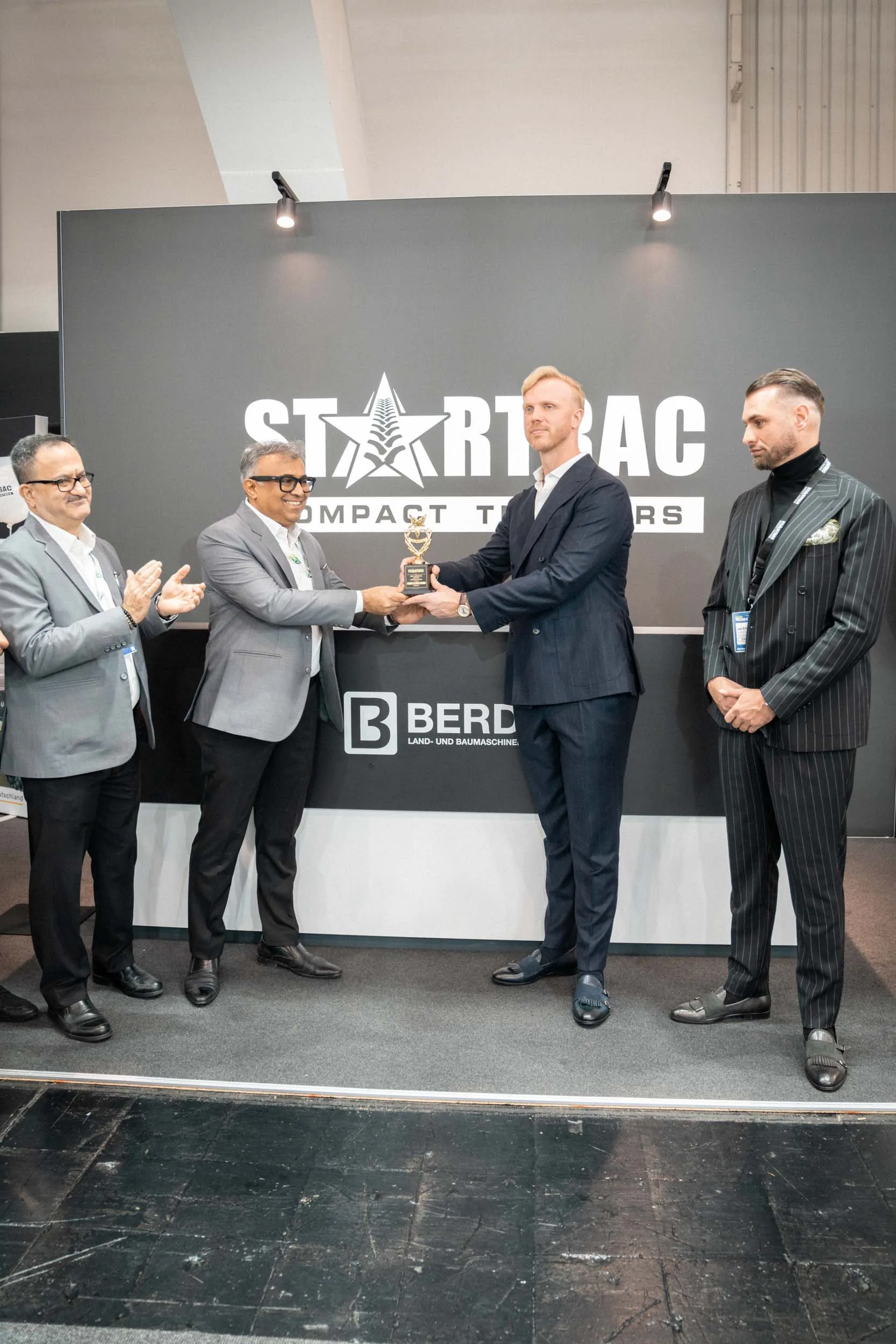 BERDA Team auf der Messe