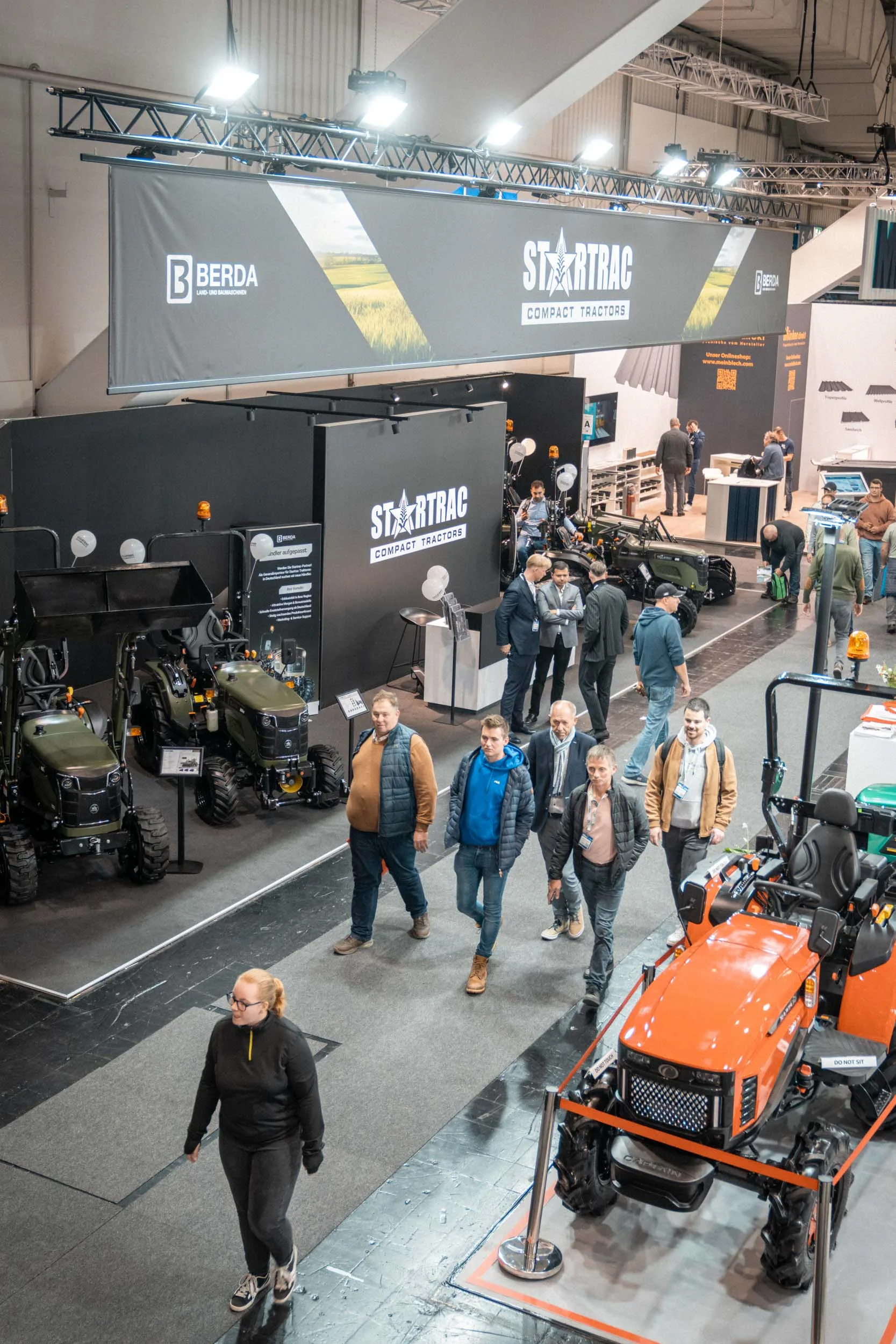 BERDA Team mit STARTRAC auf der Messe