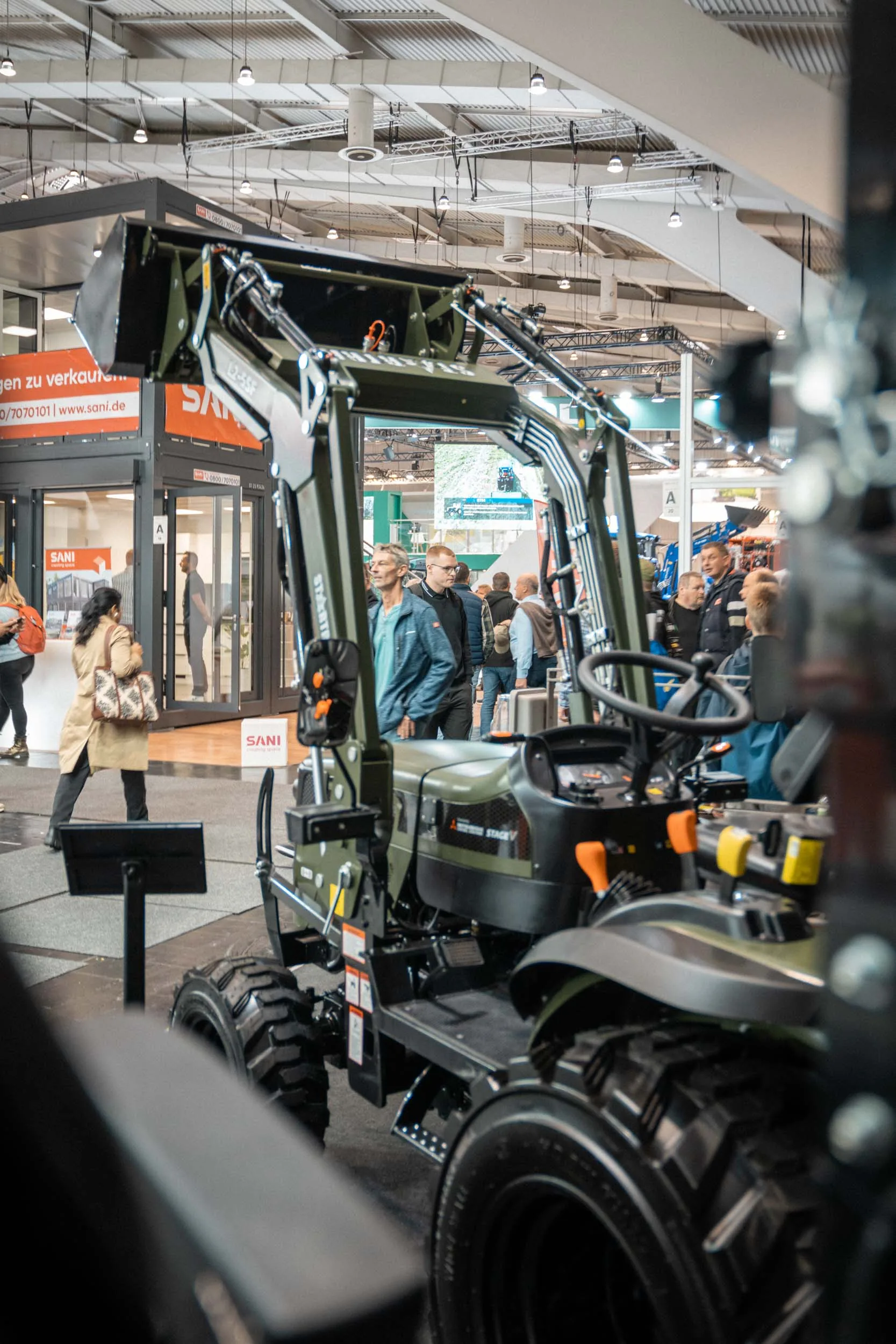 BERDA Stand auf der Messe