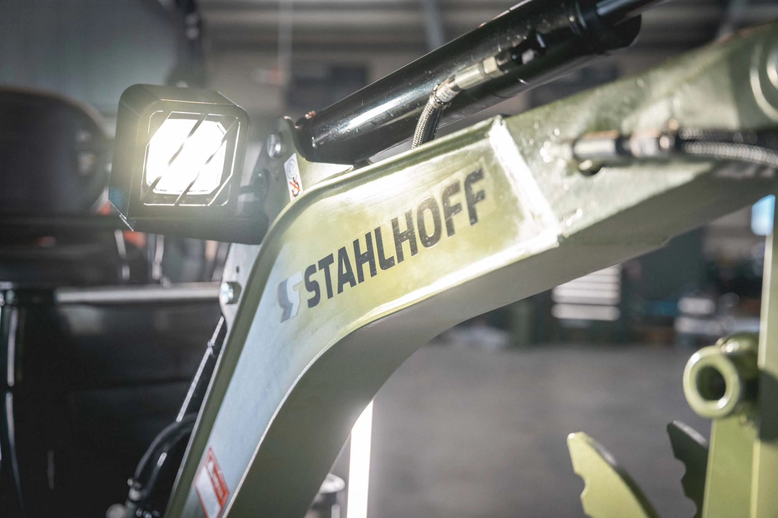 STAHLHOFF Minibagger im BERDA-Showroom Neu Wulmstorf